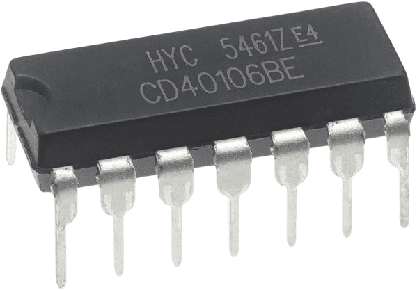 IC 40106 (Hex Schmitt Trigger Inverter) - Image 1