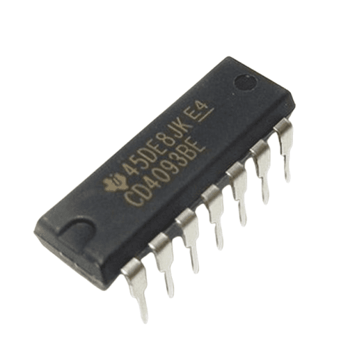 IC 4093 (Quad 2-Input NAND Schmitt Trigger Gate) - Image 1