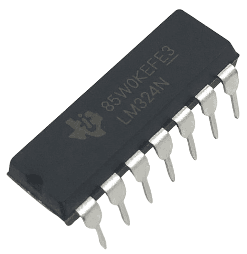Quad Operational Amplifier (IC LM324) - Image 1