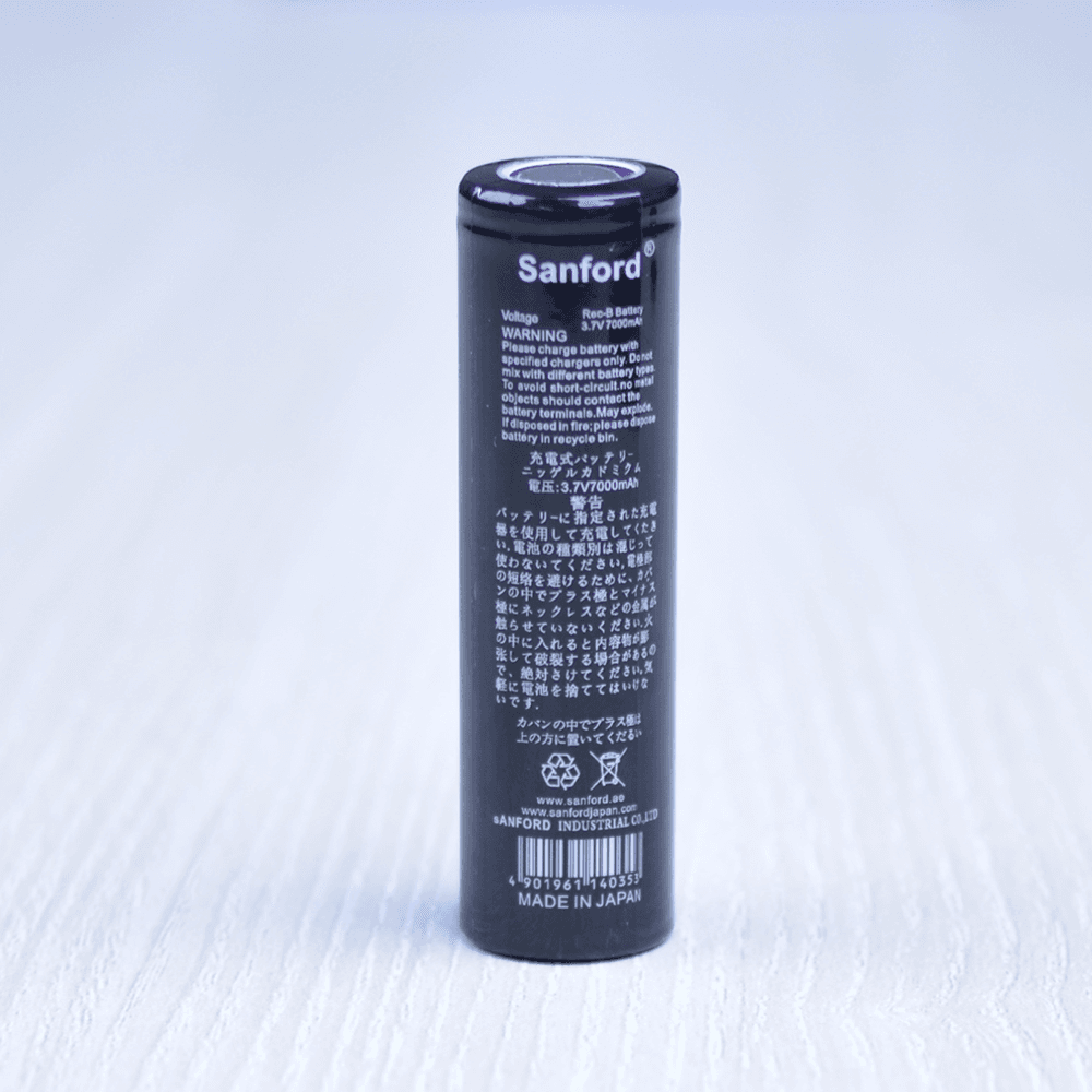 Sanford 3.7V 7000mAh Li-ion Battery (18650) - Image 1